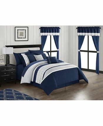 Chic Home Katrin 20-Pc. Queen Comforter Set - Image 2