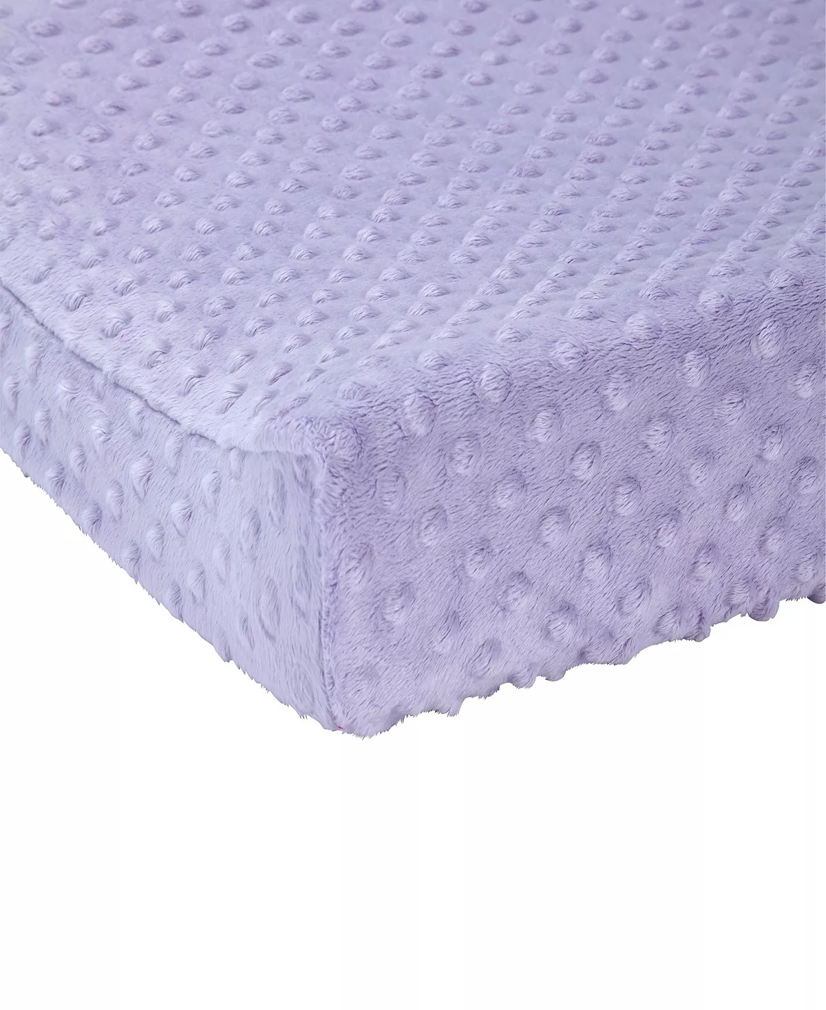Carter's™ Plush Velboa Bubble Dot Changing Pad Cover - Image 2