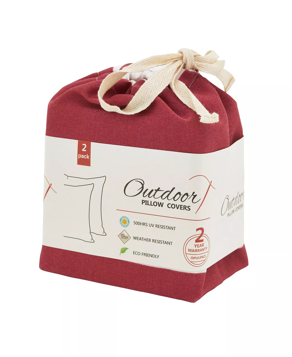 Saro Lifestyle Ped Pillow - Cover Only, Set Of 2, 17 X 17 - Image 4