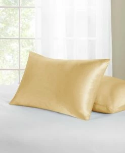 Home Design Standard/Queen 2-Pc. Satin Pillow Protector Set, Created For Macy's