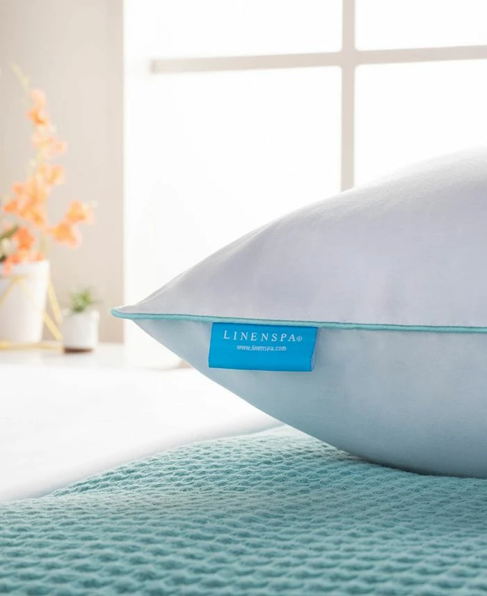 Linenspa Gel Encased Shredded Memory Foam Pillow, Standard - Image 4