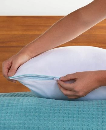 Linenspa Gel Encased Shredded Memory Foam Pillow, Standard - Image 6