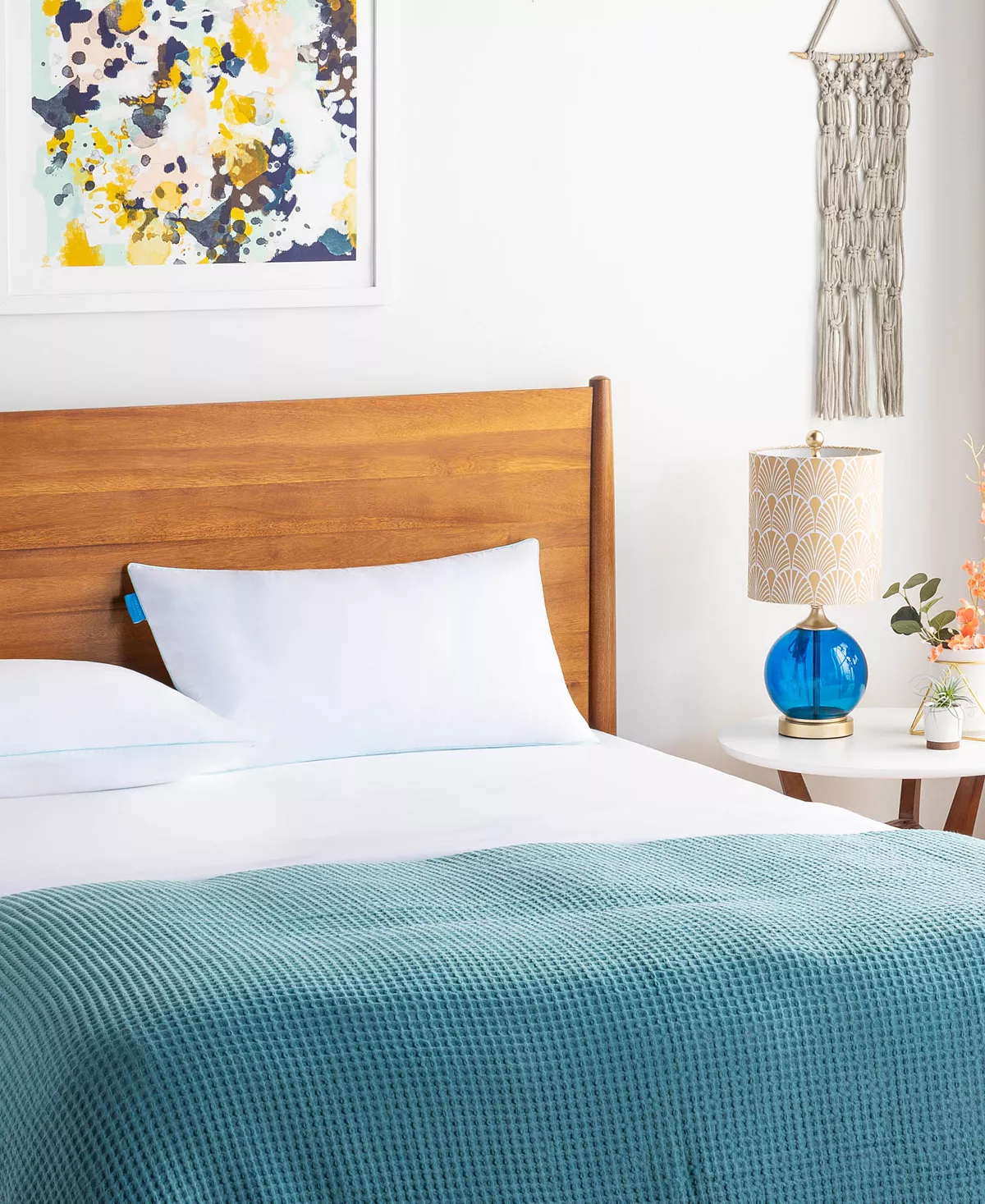 Linenspa Gel Encased Shredded Memory Foam Pillow, Standard