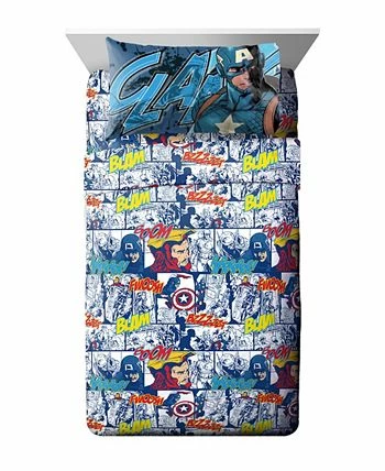 Disney Avengers 3-Piece Twin Sheet Set - Image 2