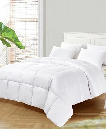 Kathy Ireland Ultra-Soft Nano-Touch Extra Warmth White Down Fiber Comforter, Twin - Image 5