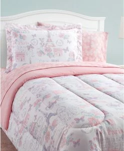 Design Studio Parisian Petals 11-Piece Full Comforter Set