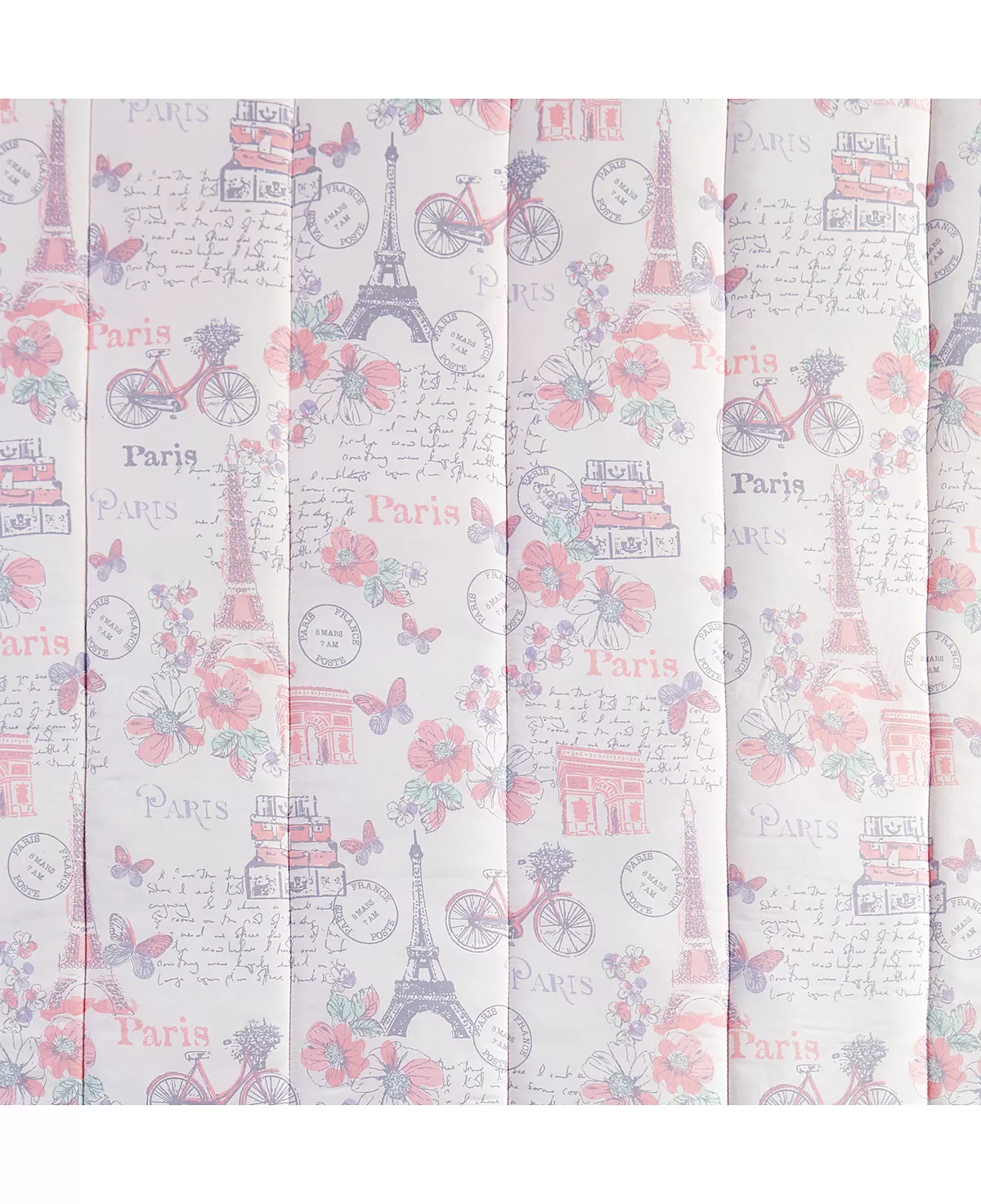 Design Studio Parisian Petals 11-Piece Full Comforter Set - Image 5