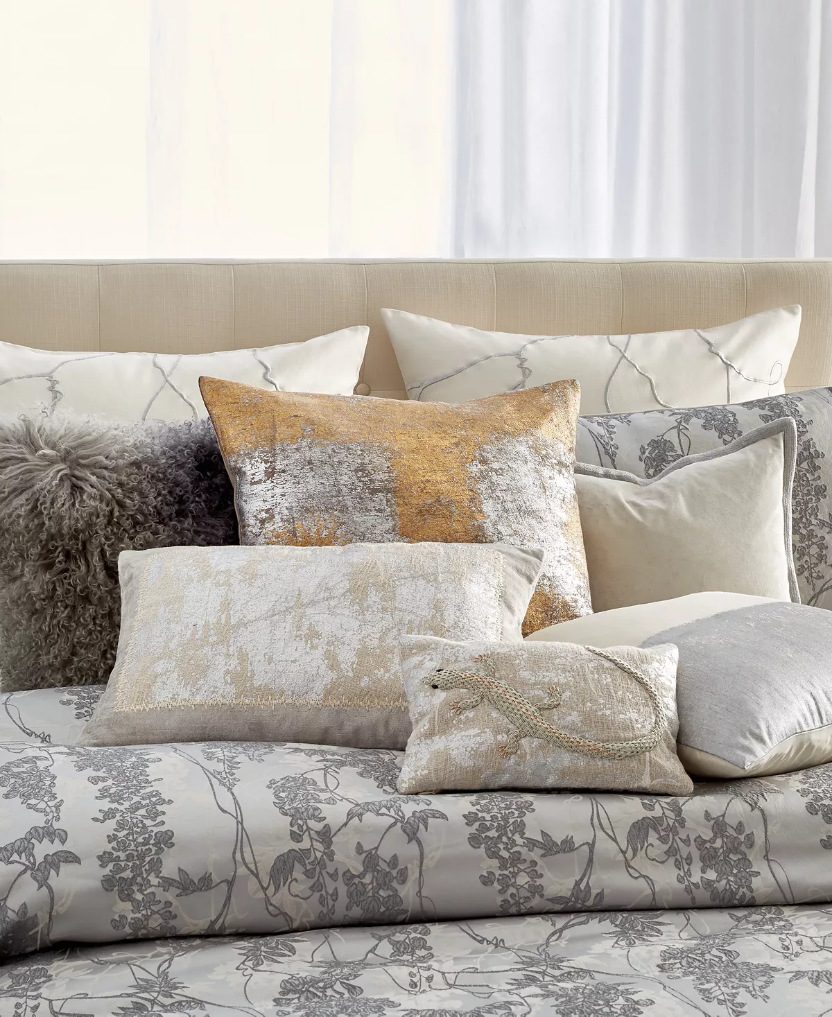 Michael Aram Wisteria Standard Sham - Image 7