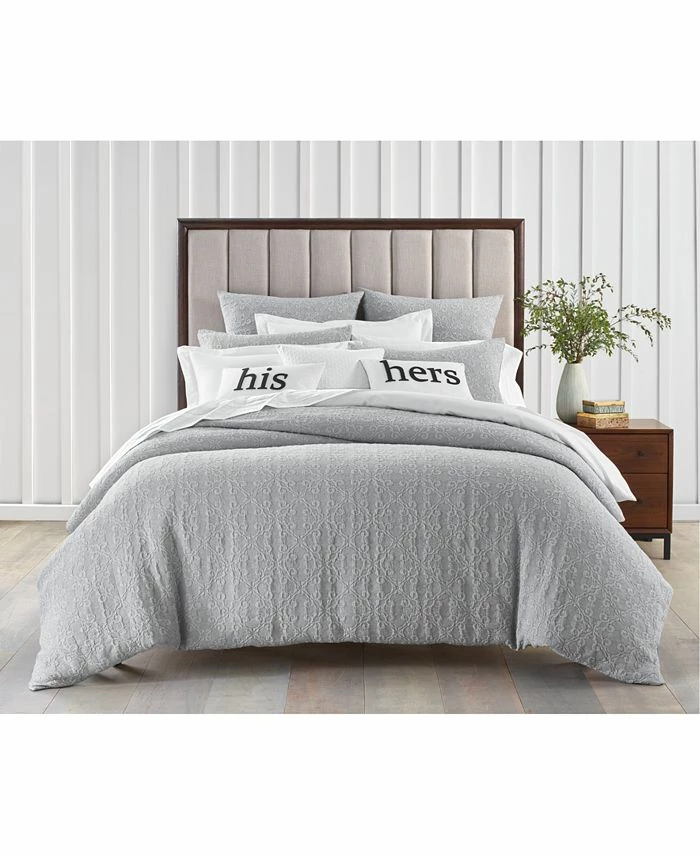 Charter Club Woven Tile 2-Pc. Comforter Set, Twin, Created For Macy's