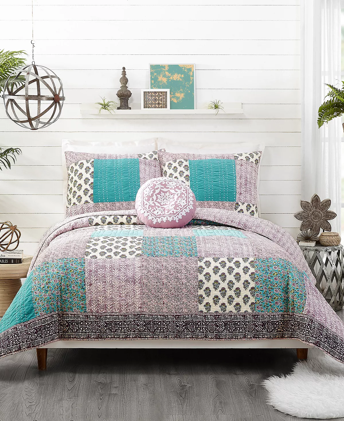 Jessica Simpson Numbra Patchwork Standard Sham - Image 3