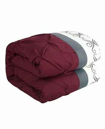 Chic Home Icaria 20 Piece Queen Bed In A Bag Comforter Set - Image 6