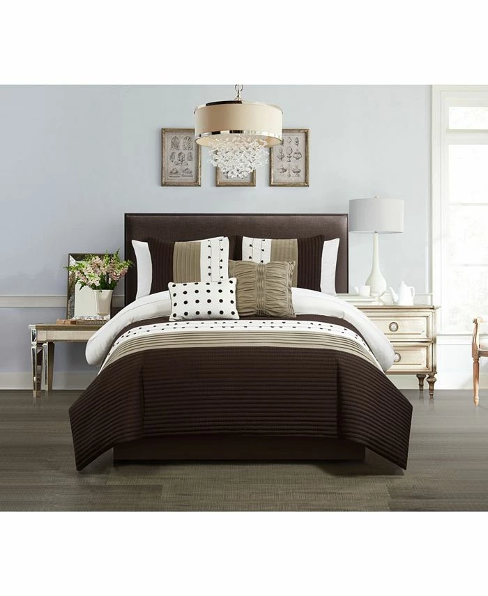 Chic Home Lainy 5 Piece Queen Comforter Set