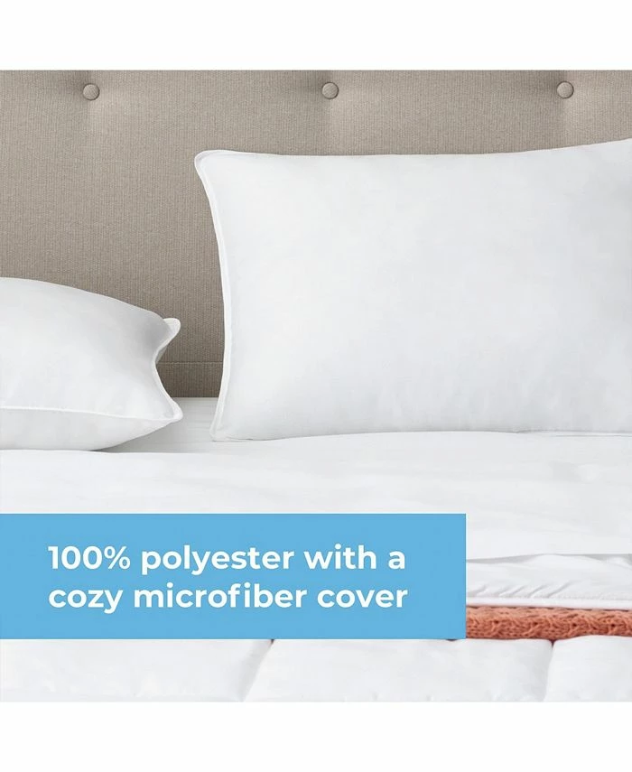 Linenspa Signature Plush 2-Pack Pillow, King - Image 4