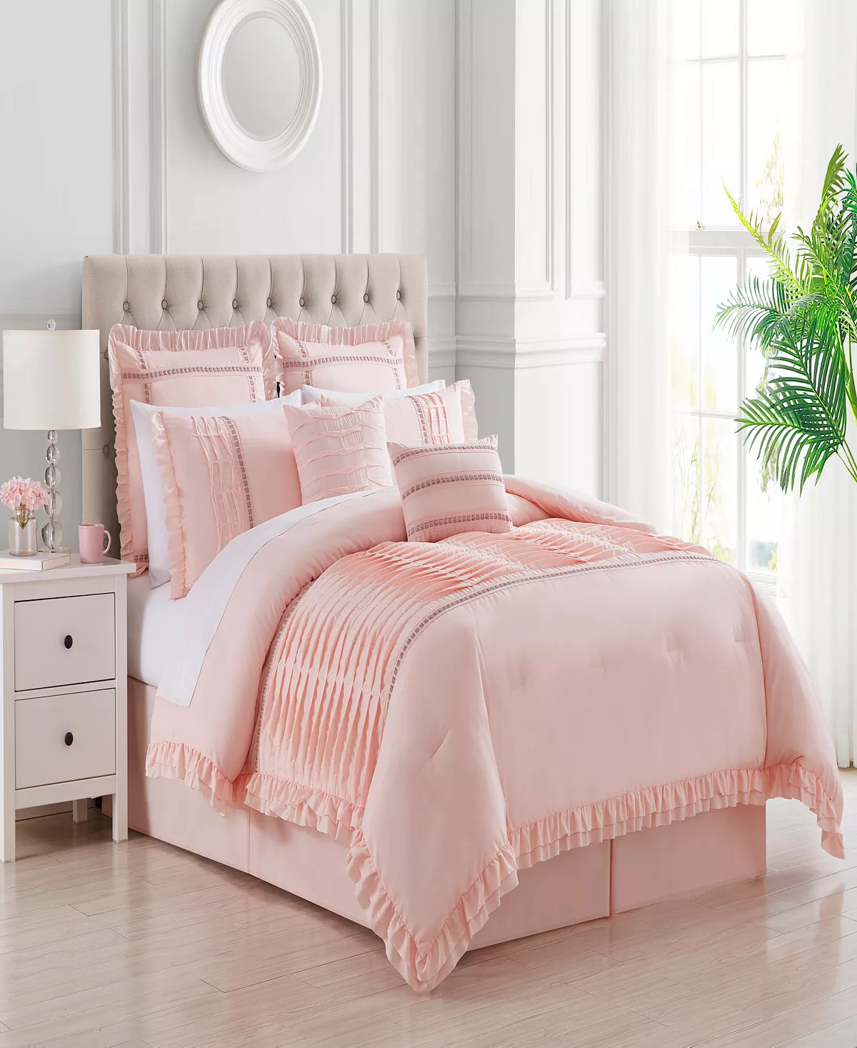 Chic Home Yvette 12 Piece King Comforter Set - Image 8