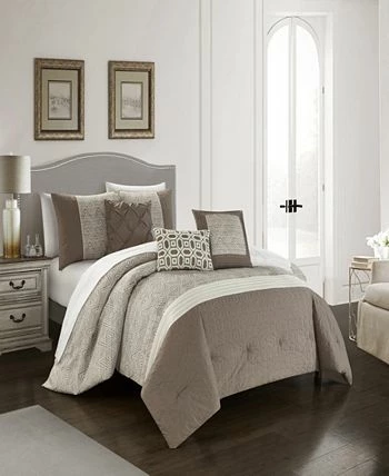 Chic Home Imani 6 Piece Comforter Set, Queen - Image 7