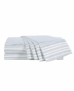 WellBeing By Sunham 300 Thread Count 6 Pc. Sheet Set With Silvadur Antimicrobial Treatment, Queen