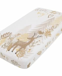 Macy's Deer To My Heart Tree Leaf Photo Op Fitted Crib Sheet