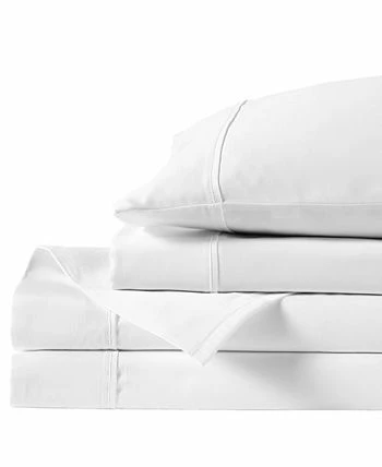 Anne Klein Reverie 4-Piece Solid Sheet Set, Full - Image 3
