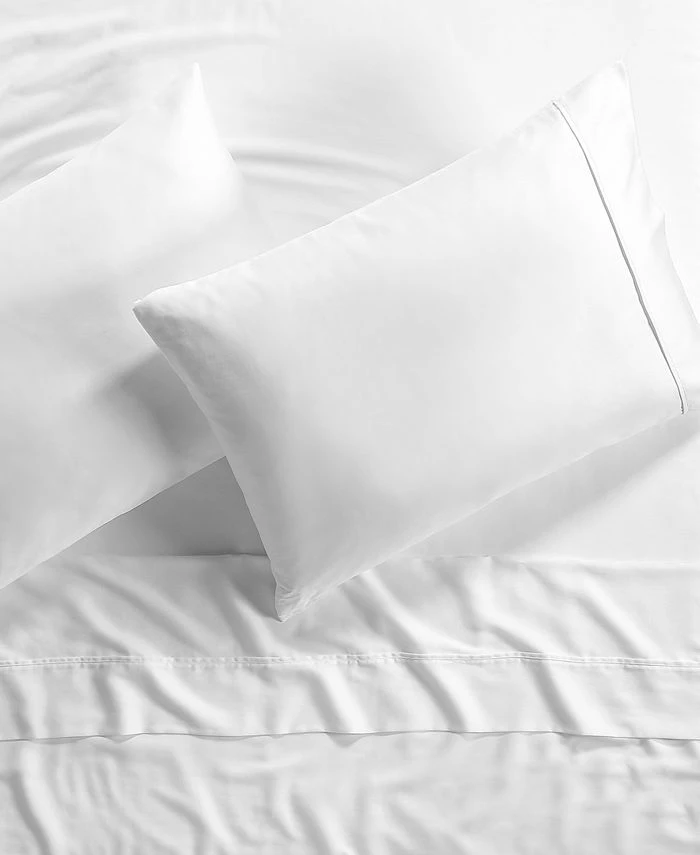 Anne Klein Reverie 4-Piece Solid Sheet Set, Full - Image 4