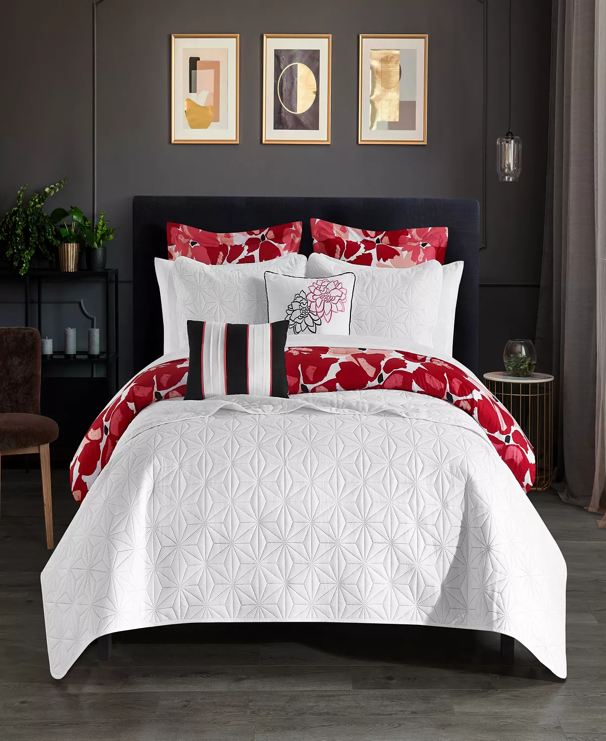 Chic Home Malea 9 Piece Comforter Set, Twin - Image 10