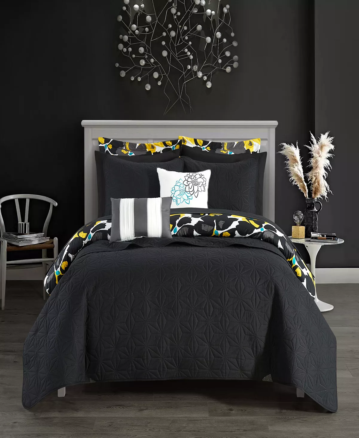 Chic Home Malea 9 Piece Comforter Set, Twin - Image 9