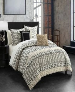 Chic Home Gabriella 9 Piece Comforter Set, Queen