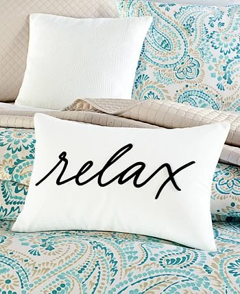 Charter Club Azure Paisley 3-Pc. Duvet Cover Set, Full/Queen, Created For Macy's - Image 3