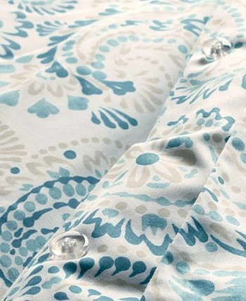 Charter Club Azure Paisley 3-Pc. Comforter Set, King, Created For Macy's - Image 3