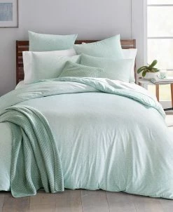 Oake Watercolor Dots Duvet Cover Set, King, Created For Macy's