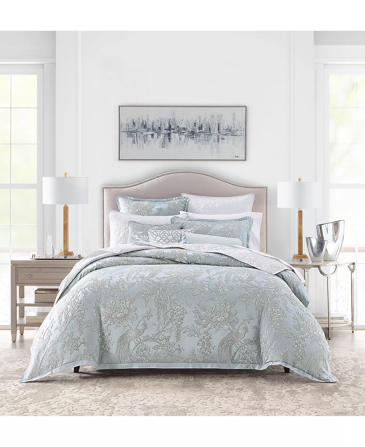 Hotel Collection Peony Lane Comforter, Full/Queen, Created For Macy's - Image 6