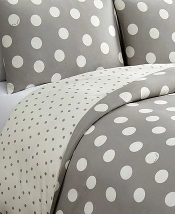 Kate Spade New York Dots 3 Piece Mini Comforter Set, Queen - Image 3