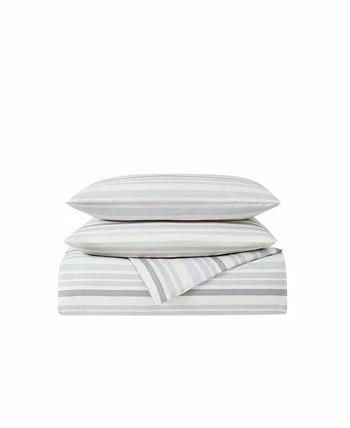 Kate Spade New York Nautical Sarah Stripe 2 Piece Mini Comforter Set, Twin - Image 2