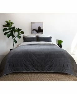 Bokser Home Luxury Cotton Channel Stitched Velvet Quilt - King/Cal King