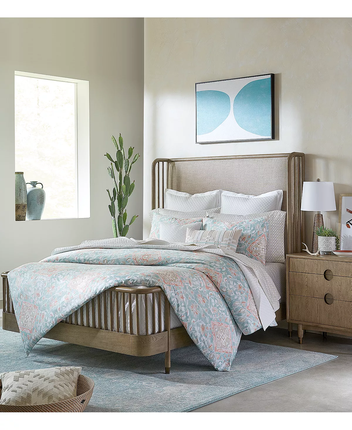 Charter Club Southwest Geometric Cotton 550-Thread Count 4-Pc. Twin Sheet Set, Created For Macy's - Image 4