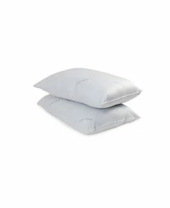 London Fog Pack Of 2 Cool Touch Microfiber Pillow, King