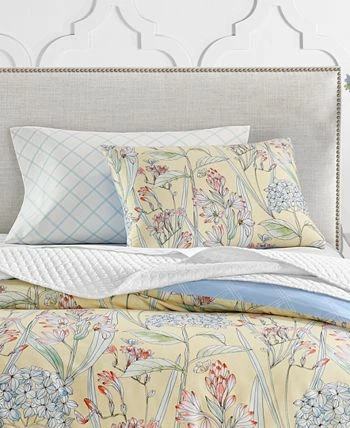Charter Club 300-Thread Count Hydrangea 4-Pc. Full/Queen Comforter Set, Created For Macy's - Image 3