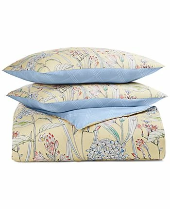Charter Club 300-Thread Count Hydrangea 3-Pc. Twin Duvet Cover Set, Created For Macy's - Image 2