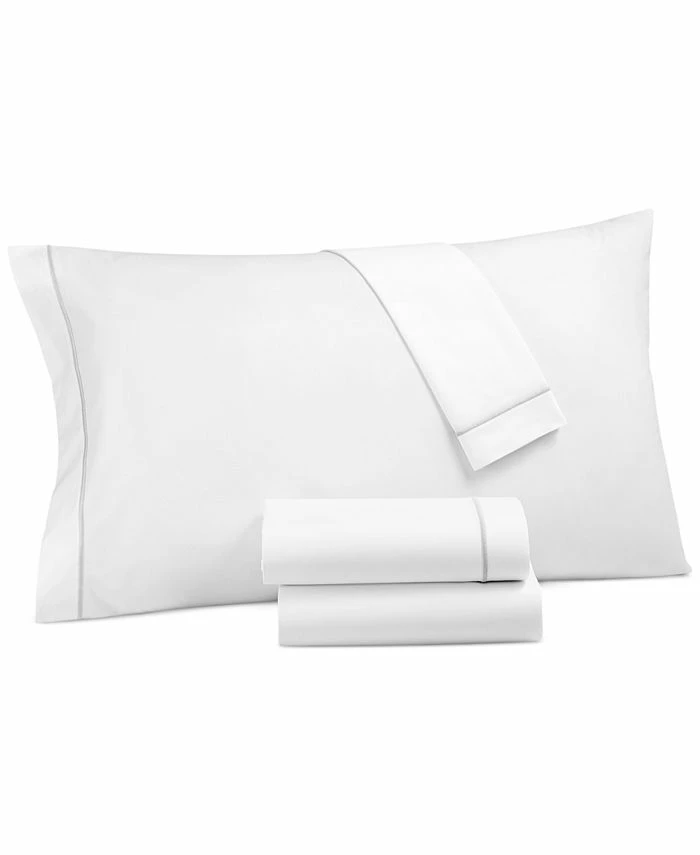 Hotel Collection Italian Percale Cotton 4-Pc. Sheet Set, Queen, Created For Macy's