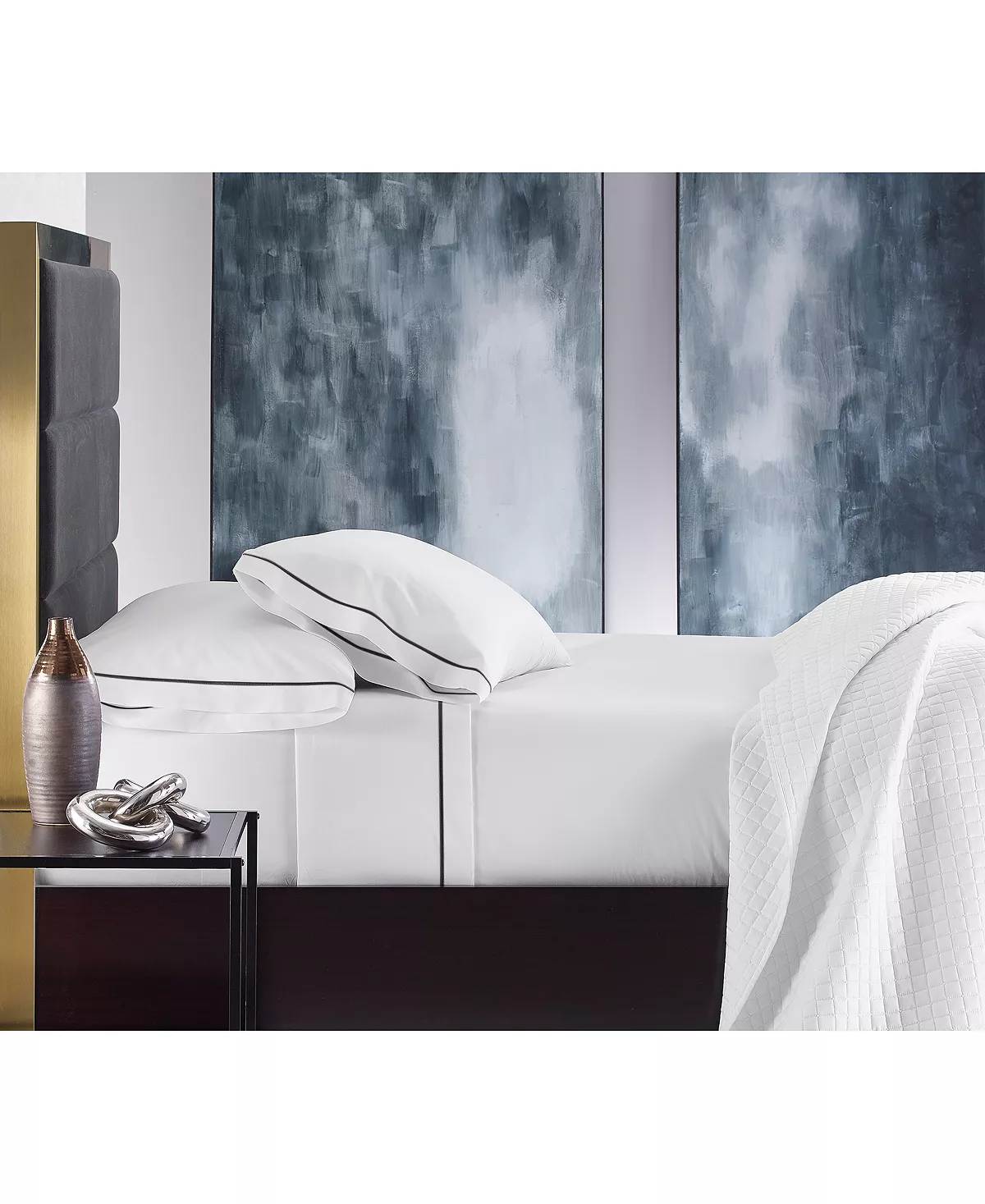 Hotel Collection Italian Percale Cotton 4-Pc. Sheet Set, King, Created For Macy's - Image 3
