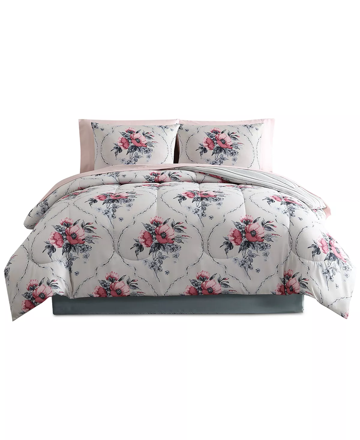 Hallmart Collectibles Tina Reversible 8-Pc. Comforter Sets - Image 9