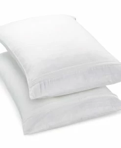 Home Design Cotton Sateen 250-Thread Count Standard/Queen Pillow Protector, Set Of 2, Created For Macy's