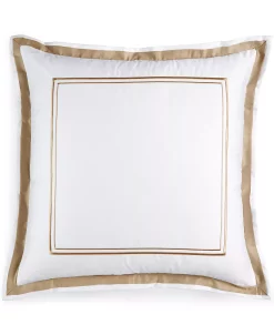 Hotel Collection Embroidered Frame Sham, European, Created For Macy's