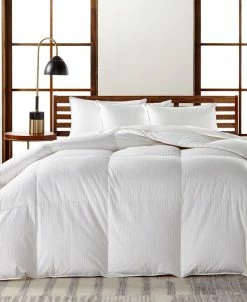 Hotel Collection European White Goose Down Medium Weight Hypoallergenic UltraClean Down Comforter, Twin, Created For Macy's