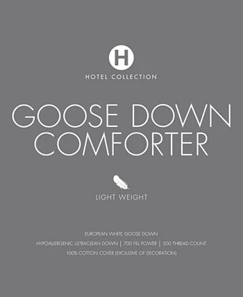 Hotel Collection European White Goose Down Lightweight Twin Comforter, Hypoallergenic UltraClean Down, Created For Macy's - Image 5