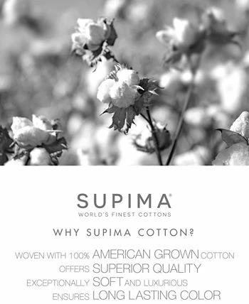 Charter Club 1.5 Stripe 550 Thread Count 100% Supima Cotton Fitted Sheet, Full, Created For Macy's - Image 3