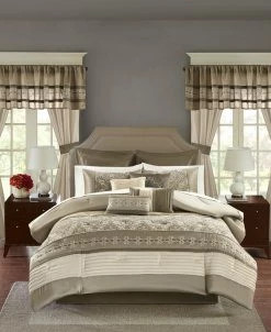 Madison Park Essentials CLOSEOUT! Jelena 24-Pc. Room-in-a-Bag, Queen